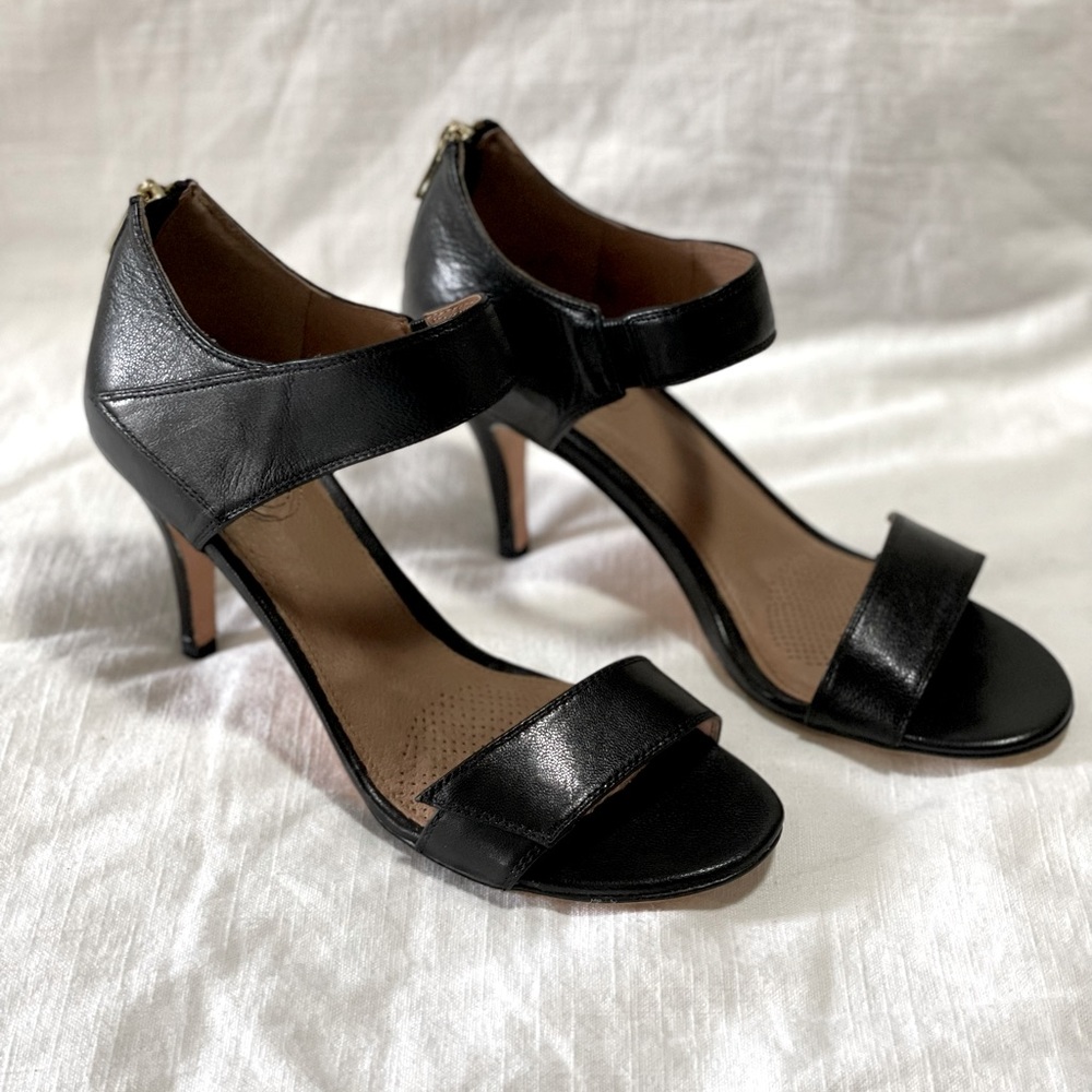 Corso Como DELILAH Black Leather Heel